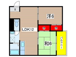 第一サニーハイツの物件間取画像